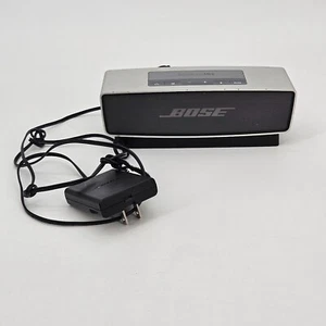 Bose SoundLink Mini Speaker with Dock and Charger Silver FOR PARTS - Picture 1 of 16