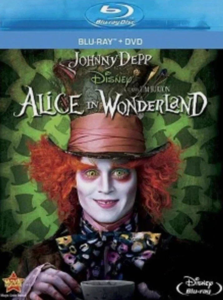 Alice in Wonderland - BRAND NEW! (BLU-RAY + DVD) FREE SAME-DAY SHIPPING! - Image 1 of 1
