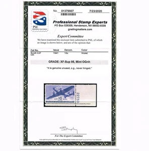 EXCEPTIONAL GENUINE SCOTT #C27 MINT PRISTINE OG NH PSE CERT GRADED XF-SUPERB-95 - Picture 1 of 3
