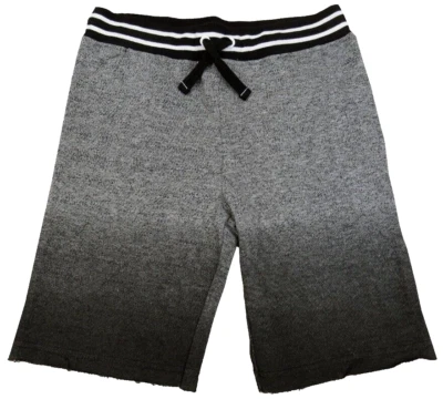 Epic Threads Boys Frayed Knit Shorts with pockets Heather Grey sz 5 w20"X7" - Image 1 of 4