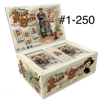2025 Topps Allen & Ginter #s 1-250 Elige tus cartas Completa tu conjunto PREVENTA Foto 1 de 2