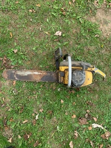 Motosierra McCulloch Pro Mac 60 de colección piezas o reparación tiene contenedor Comp 0 - Imagen 1 de 7