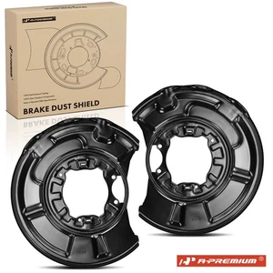 Protector antipolvo freno trasero izquierdo y derecho A-Premium 2 piezas para Mercedes-Benz W219 W211 - Imagen 1 de 9
