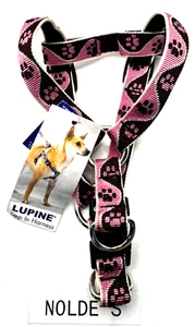 Lupine 3/4" Step in Harness 15"-21" Tickled Pink design  (DS 104 B1 TF35) - Picture 1 of 3