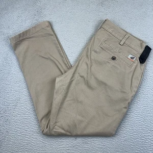 4D Grit Duluth Trading Hose Herren 36x30 Khaki Slim Fit Stretch Arbeit Chinohose - Bild 1 von 14