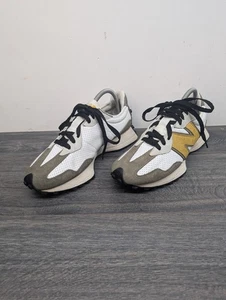 New Balance 327 Turnschuhe - Herren Größe 7,5 - gelb, oliv & weiß - Bild 1 von 17