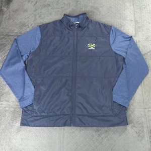 Cutter & Buck Jacket Golf Torrey Pines US Open Full Zip Long Sleeve Blue Men XL - Picture 1 of 13