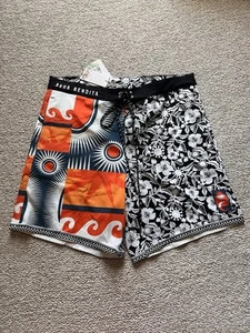 Neu mit Etikett Agua Bendita Sati Honolulu Badeshorts für Herren, Größe 36 - Bild 1 von 7