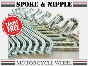 KAWASAKI KZ400 S/S2/S3 '75 '76 '77 FRONT/DRUM + REAR/DRUM SPOKE SET 80PCS (C) - Imagen 1 de 3