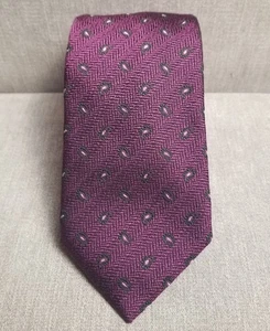 ALTEA Milano Paisley Neck Tie Silk/Cotton Made In Italy 3.25 x 58" - Picture 1 of 7