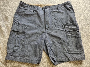 Frye And Co. Men's Blue Hiking Cargo Shorts Outdoors Camping, Size 38 - Picture 1 of 4