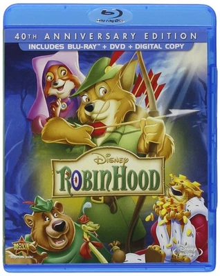 Robin Hood: 40th Anniversary Edition (Blu-ray + DVD + Digi (Blu-ray) (US IMPORT) - Image 1 of 3