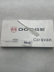 2008 Dodge caravan owners manual - Picture 1 of 7