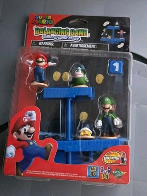 Super Mario - Juego de Equilibrio - Escenario Subterráneo - Luigi - Mario  Foto 1 de 2