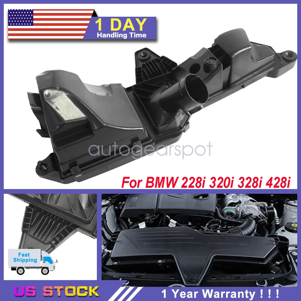 For BMW 228i 320i 328i 428i Air Cleaner Intake Filter Box Housing 13717597589 - Image 1 of 4