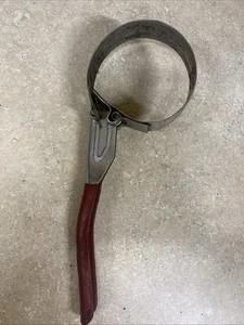 Vintage Oil Filter Wrench Auto Oil Filter Remover 12'' Long Taiwan - Picture 1 of 6