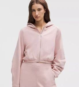 Lululemon Loungeful Relaxed-Fit Full-Zip Cropped Hoodie - Picture 1 of 5