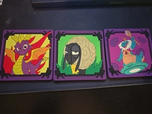 Numskull Spyro Coasters (3 Out Of 4) - Picture 1 of 1