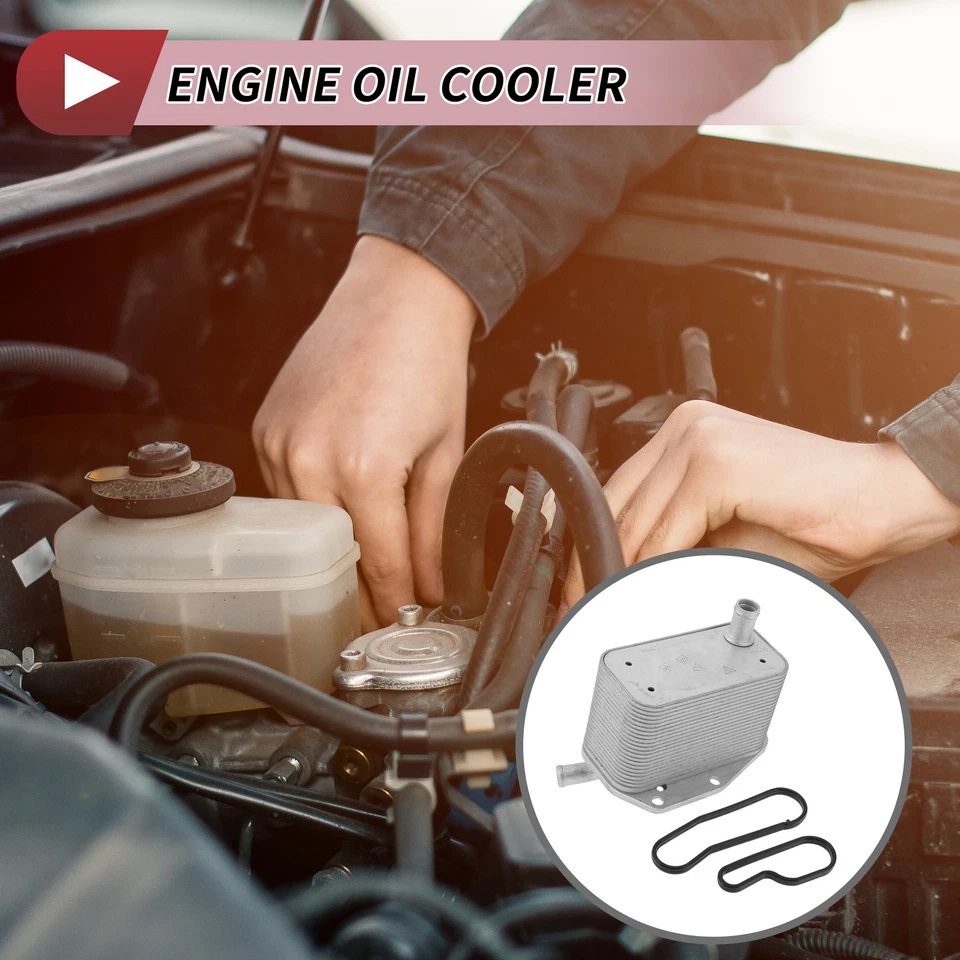 Enfriador de aceite de motor con junta tórica sello para Volvo XC70 No.31339939 enfriador de transmisión Foto 1 de 4