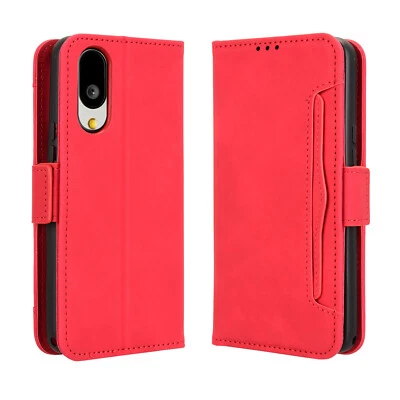 For Sharp Aquos Basio Active 3, Separable Card Slot Leather Wallet Case Cover - Image 1 of 4