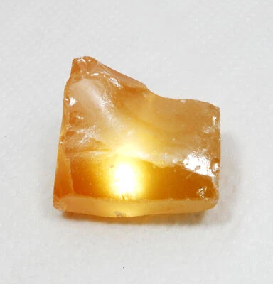 Orange Cambodia Cubic Zircon Rough Loose Gemstone 163.75 Ct - Image 1 of 4
