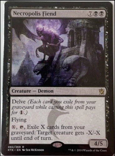Necropolis Fiend #82 | KTK Khans of Tarkir | MTG | Same Day Ship! - Image 1 of 1