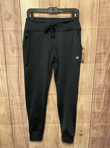 Born Outdoor Small NWT fleece lined black pants joggers athletic active lounge - Picture 1 of 7