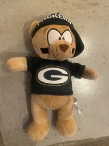 Green Bay Packer Fan Fare Plush Bear - Picture 1 of 4