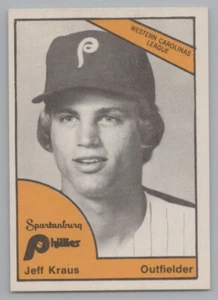 Jeff Kraus 1977 TCMA Spartanburg Phillies - Picture 1 of 2
