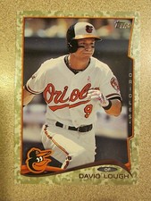 2014 TOPPS UPDATE SERIES #US-109 DAVID LOUGH CAMO PARALLEL 67/99 BALT ORIOLES