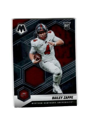 Bailey Zappe 2022 Panini Mosaic Draft Picks Patriots RC #20 - Image 1 of 2