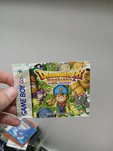 Dragon Warrior Monsters 2 Cobi's Journey Nintendo Gameboy Color Manual Only - Picture 1 of 3