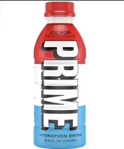 NEW PRIME HYDRATION DRINK ICE POP FLAVOR 16.9 OZ LOGAN PAUL KSI FREE SHIPPING - Picture 1 of 1