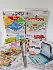 Lot Of 6 Colorforms Games ? Monopoly Trouble Guess Who Battleship ? Travel Games
