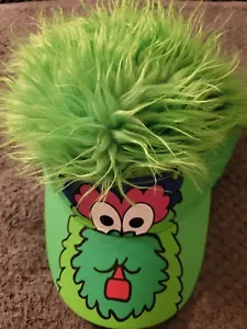 Philadelphia Phillies Phanatic Hair Snap-back Visor Hat - Picture 1 of 7