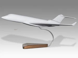 Bombardier Global 6000 in your own choice of markings / livery solid wood model - Picture 1 of 8