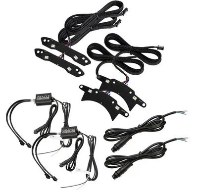 Dodge Challenger Oracle ColorSHIFT RGB+W Faro DRL+ Controlador LED NUEVO Foto 1 de 4