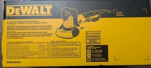 DEWALT DWE46253 Kit Meuleuse de Surface Brushless 5 Pouces avec Frein Kickback - Photo 1/8