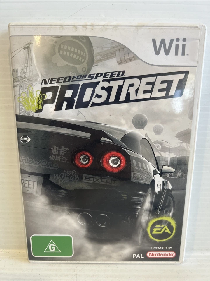 Need For Speed Pro Street - Nintendo Wii - Complete With Manual PAL Racing - Image 1 of 3
