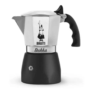 Caffettiera Moka Brikka Alluminio 2 Tazze Espresso Crema Fornello – Bialetti - Foto 1 di 1