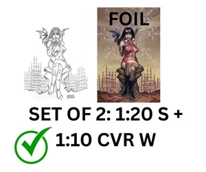 VAMPIRELLA ARMAGEDDON #1 SET OF 2 LISNER 1:20 CVR S + 1:10 CVR W VARIANTEN - Bild 1 von 1