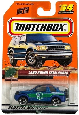 全新蓝色 2000 火柴盒 #64/100 户外路虎 Freelander — 第 1/3 张图片
