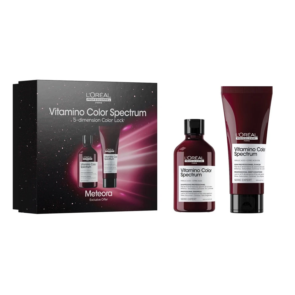 L’Oréal Serie Expert Vitamino Color Spectrum Geschenkbox Shampoo & Conditioner - Bild 1 von 4