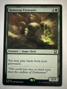 MTG Ramunap Excavator 0241 Commander: Modern Horizons 3 casi nuevo M3C - Imagen 1 de 2