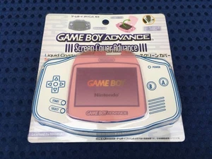 Nintendo GBA Screen Cover Milky Pink Protective Film Game Boy Advance - Picture 1 of 4