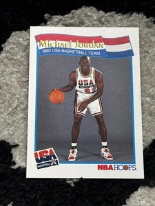 1991-92 NBA Hoops Michael Jordan USA Basketball #55 - Picture 1 of 2