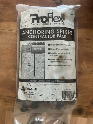 Picos de paisaje de anclaje de nailon ProFlex Dimex 8" (32 piezas) Foto 1 de 2