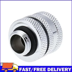 G1/4 14mm OD 4 Laps Hard Tube Quick Fitting Connector for PC Water Cooling - Afbeelding 1 van 10