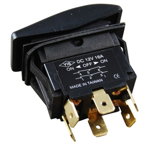 Marpac EL076340 Euro-Style Rocker Switch Contura 3-Pos On-Off-On | eBay ...