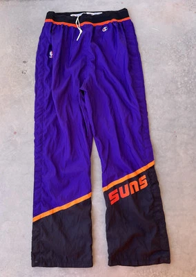 Vintage Phoenix Suns Pants Size 44 90s Champion Game Issued Warm Up 1993 1994 2 - Image 1 of 4
